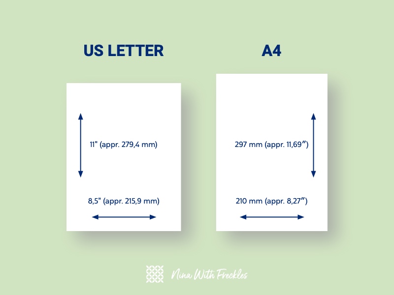 Is printer paper a4 or letter?